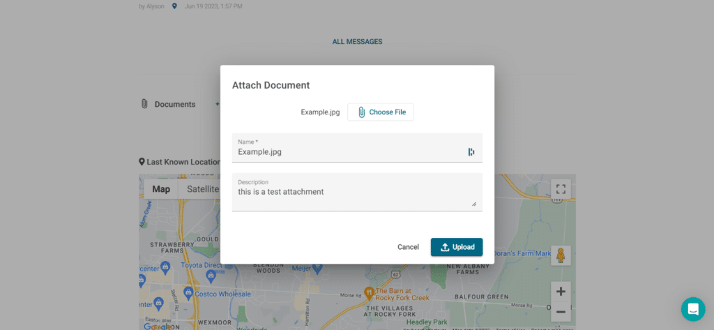 GoCodes Asset Tracking dashboard