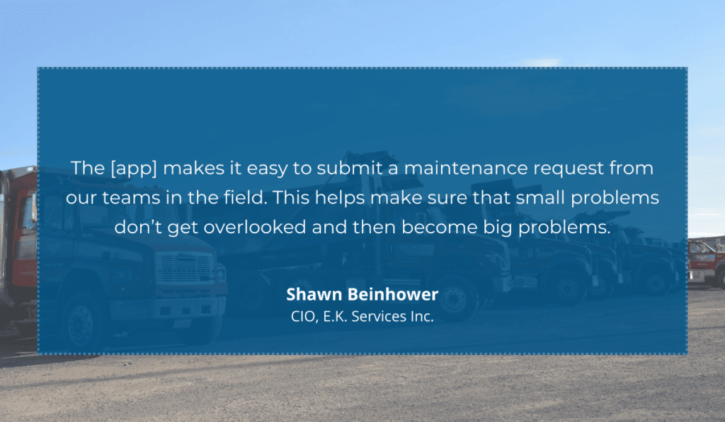 quote on maintenance requests for preventing big issues