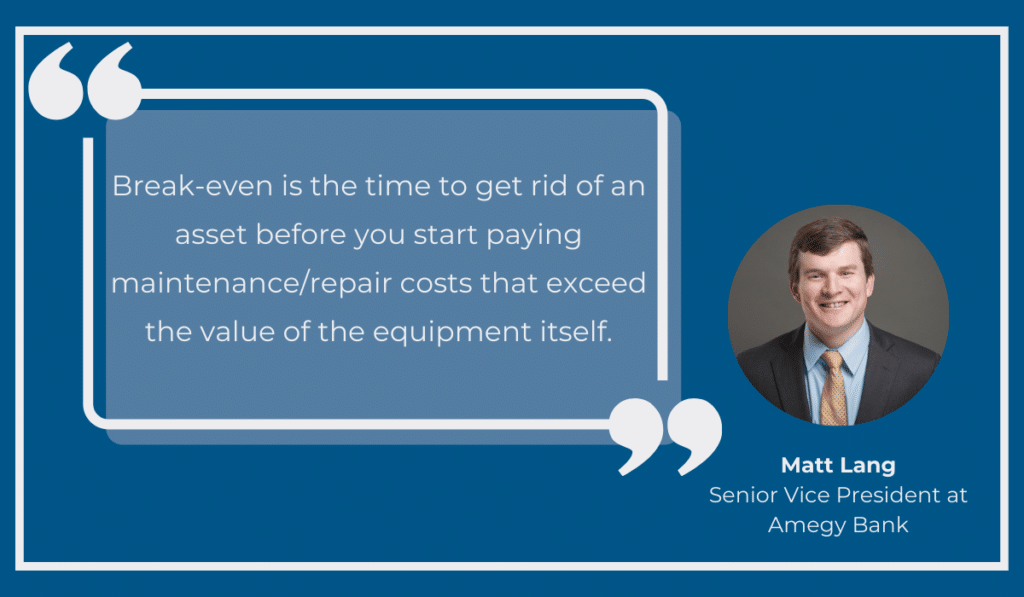 quote about replacing construction equipment